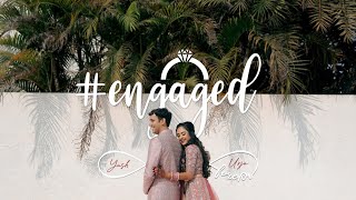 BEST ENGAGEMENT HIGHLIGHTS  YASH ♥ URJA  2023  4K [upl. by Ayela]