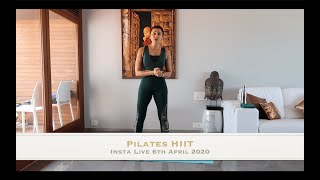 Pilates HIIT Insta Live [upl. by Airotkiv804]