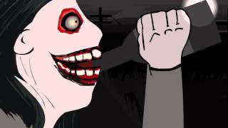 SLENDER MAN VS JEFF THE KILLER ANIMACION HD CC 3 [upl. by Aerised280]