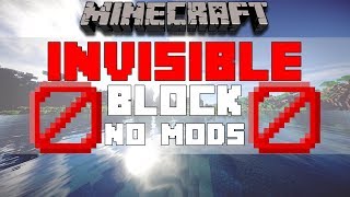 How To Get Invisible BlocksBarrier Blocks In Minecraft Bedrock Edition WDownload WORKING [upl. by Alain924]