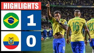 🔴 Resumen  Brasil vs Ecuador 1  0  HIGHLIGHTS  Clasificación Mundial CONMEBOL [upl. by Viridissa860]