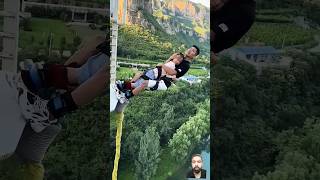 Spectacular bungee jump from a 100 fit short jump [upl. by Evangeline576]