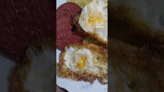 Mangu con salami y Huevo 🥚 [upl. by Frodeen]