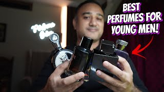 TOP 5 INEXPENSIVE PERFUMES FOR YOUNG MEN [upl. by Edvard]