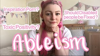 ABLEISM Common disability Tropes in media Inspiration Porn Toxic Positivity Curing Disability [upl. by Assiluj]