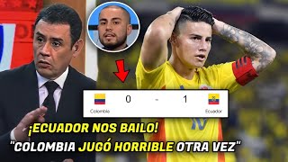 😫DESTROZADOS PERIODISTAS COLOMBIANOS quotEXPLOTANquot tras DERROTA ante ECUADOR 01 [upl. by Veneaux78]