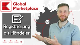 Kaufland Marketplace Händlerkonto erstellen  Verkaufen auf Kaufland  Händler Anmeldung Tutorial [upl. by Suzetta]