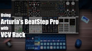 Using Arturias BeatStep Pro with VCV Rack [upl. by Lordan911]