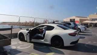 Maserati Granturismo MC Stradale ride amp sound in Israel [upl. by Gnohp]