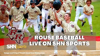 High School Baseball  Palmview Lobos vs Rouse Raiders [upl. by Hallerson]