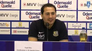 SV Waldhof Mannheim 07 vs 1 FC Saarbrücken Pressekonferenz 1415 [upl. by Assirralc]