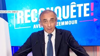 La déclaration dEric Zemmour  quotFace à JeanLuc Mélenchon pas dabstentionquot [upl. by Katzir]