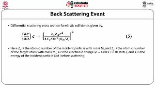 M02 Backscattering Spectroscopy Rutherford Scattering [upl. by Sausa]