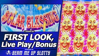 Solar Blessing  First Look Fun New Konami Slot with Repeat Pays [upl. by Ayyidas]