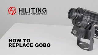 40W Gobo Projector Installation Video [upl. by Ellenahc]