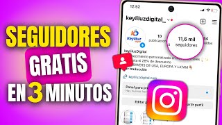 ✅ 𝗚𝗥𝗔𝗧𝗜𝗦 𝗦𝗘𝗚𝗨𝗜𝗗𝗢𝗥𝗘𝗦 𝗜𝗡𝗦𝗧𝗔𝗚𝗥𝗔𝗠 𝟮𝟬𝟮𝟰  Consigue miles de seguidores en Instagram GRATIS [upl. by Ysied]