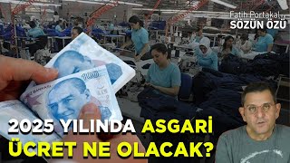 2025 YILI ASGARİ ÜCRET NE OLACAK [upl. by Nayrb846]