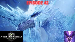 Taking Down the Iceborne Wyvern  Monster Hunter World  Episode 42 [upl. by Lirbij]