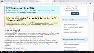 EFILE Registration 2019 Tutorial [upl. by Bokaj]