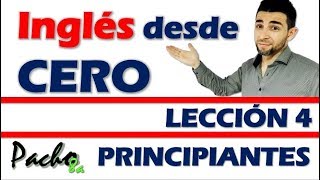 Lección 4  Presente continuo progresivo o gerundio afirmativoReglas ING  Curso inglés GRATIS [upl. by Nylirek443]