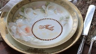 How to Make Elegant Edible Place Cards with Frosting Sheets [upl. by Aztin]