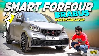 Fully Modified SMART Forfour BRABUS  Car Modification  Upcoming Car In India  brabus carreview [upl. by Hughmanick]