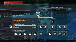 Getting Mineral Extractor Blueprints amp Supply Pipe  No Mans Sky [upl. by Aicenat294]