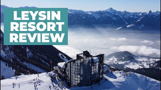 Leysin Switzerland Ski Resort Review  Magic Pass [upl. by Nahpets591]