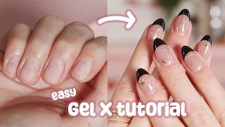 How I Do GelX At Home ✦ Affordable amp Easy [upl. by Orecic472]