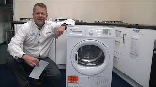 Hotpoint CHDC82WWGDUK 8Kg Condenser Dryer [upl. by O'Gowan]