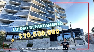 Este Impresionante Departamento Vale 105 Millones de Pesos En Valle Real Zapopan Jalisco [upl. by Siriso]