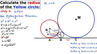 Circle  Find the value of radius of the circle Geometry Circular path calculation । Circle [upl. by Servetnick]