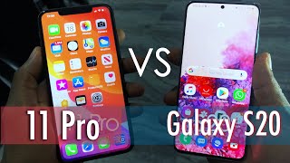 iPhone 11 Pro vs Samsung Galaxy S20 Exynos version REVIEW So close [upl. by Stanwin30]