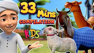 Ghulam Rasool Cartoon  Baqra Eid Special Compilation  Islamic Cartoon Series  Kids Land [upl. by Summer]