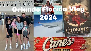 Orlando Florida Vlog  Travel Day Walmart Raising Canes Gideon’s Bakehouse Target amp MORE [upl. by Chil]