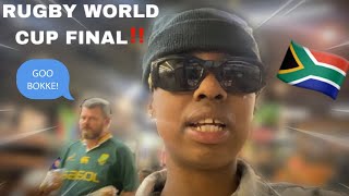 VLOG RUGBY WORLD CUP FINAL ‼️ MANCHESTER DERBY  SA YOUTUBER🇿🇦 [upl. by Yrekcaz]