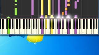 Communards  Dont Leave Me This Way Synthesia Piano Piano Tutorial Synthesia [upl. by Daniele]