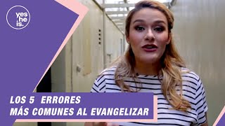 Los 5 Errores más comunes al evangelizar [upl. by Axia]