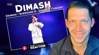 Dimash  Okinish 遗憾  Shenzhen DDynasty Concert Reaction [upl. by Tri]