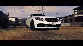 GTA V PC Mercedes C63 Drift Montage [upl. by Ahsitaf]