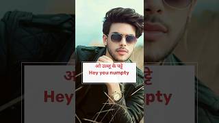 Hey You Numpty Daily Use English Sentences🔥🥰English Speaking PracticeFast Learner 786ytshorts [upl. by Alyakim776]