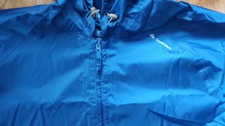 DECATHLON QUECHUA Half zip Rain jacket unboxing [upl. by Rohpotsirhc229]