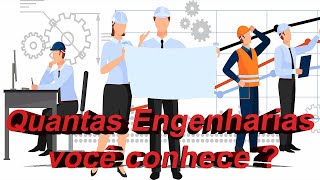 45 TIPOS DE ENGENHARIA [upl. by Hanafee600]