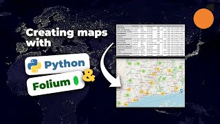 Mapping with Python amp Folium  Creating Maps from Raw CSVJSON Data [upl. by Mcginnis789]