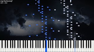 Sergei Rachmaninoff  Moment Musicaux 4 in E Minor  Piano Synthesia  Library of Music [upl. by Agan244]