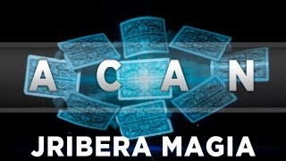 Truco magia ACAN Versión inventada por mi reveleado  jriberaxtrwebcom Cartomagia fundamental [upl. by Ennovahs]