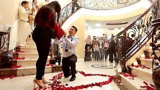 SURPRISE MARRIAGE PROPOSAL Our 5 Year Love Story ♥ [upl. by Venuti307]