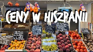 Hiszpania Ceny koszty życia zarobki i inflacja w Hiszpanii💰 Zakupy na hiszpańskim rynku 🫒🥭🍊🍋🍅 [upl. by Garneau]