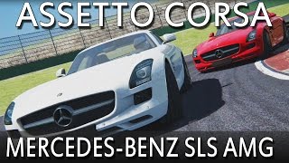 MercedesBenz SLS AMG Assetto Corsa [upl. by Rance219]