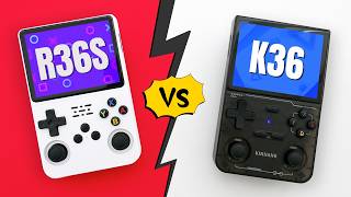 R36S VS K36 Retro Portable Handheld Game Consoles Which One is Better 🎮 [upl. by Kcuhc]